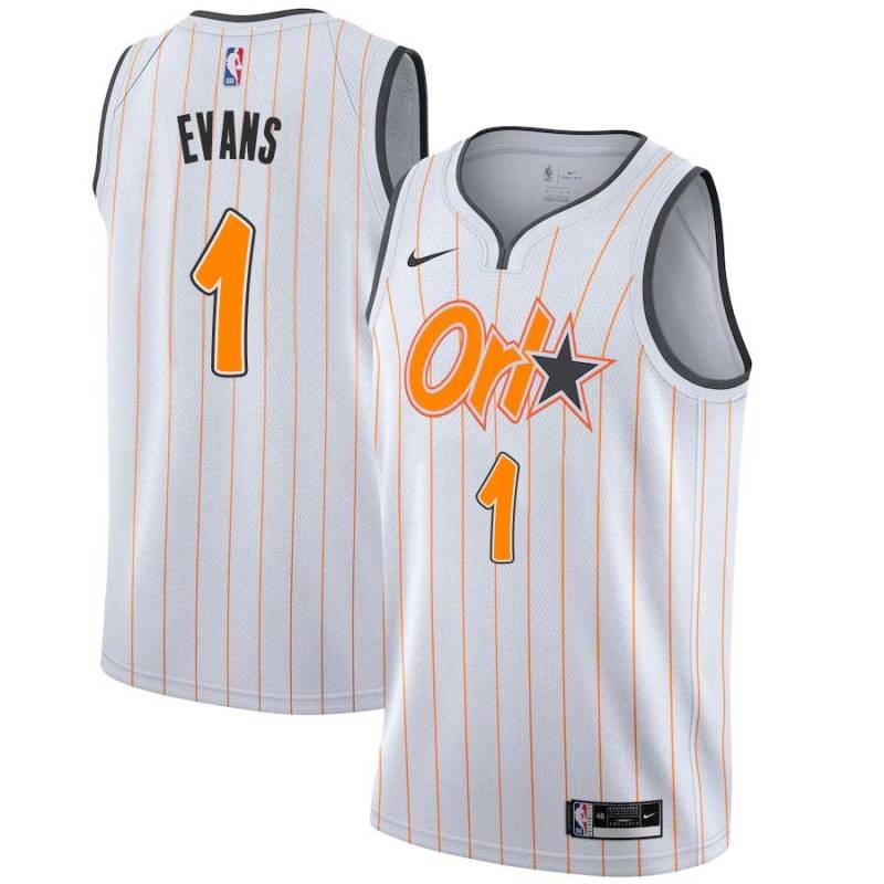 20-21_City Maurice Evans Magic #1 Twill Basketball Jersey FREE SHIPPING