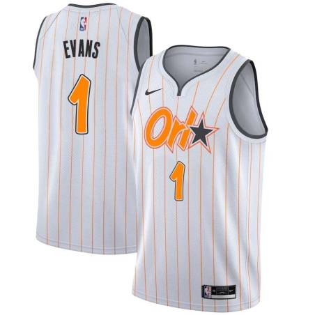 20-21_City Maurice Evans Magic #1 Twill Basketball Jersey FREE SHIPPING
