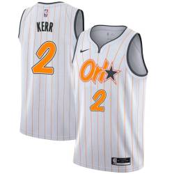 20-21_City Steve Kerr Magic #2 Twill Basketball Jersey FREE SHIPPING