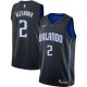 Black Cory Alexander Magic #2 Twill Basketball Jersey FREE SHIPPING