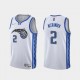 White_Earned Cory Alexander Magic #2 Twill Basketball Jersey FREE SHIPPING