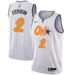 20-21_City DeShawn Stevenson Magic #2 Twill Basketball Jersey FREE SHIPPING