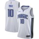 White Ronnie Price Magic #10 Twill Basketball Jersey FREE SHIPPING