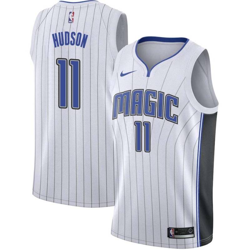 Space_City Troy Hudson Magic #11 Twill Basketball Jersey FREE SHIPPING