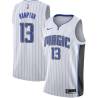 White RJ Hampton Magic #13 Twill Basketball Jersey FREE SHIPPING