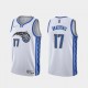 White_Earned Ignas Brazdeikis Magic #17 Twill Basketball Jersey FREE SHIPPING