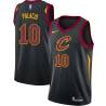 Black Milt Palacio Twill Basketball Jersey -Cavaliers #10 Palacio Twill Jerseys, FREE SHIPPING