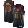 Black Wally Szczerbiak Twill Basketball Jersey -Cavaliers #10 Szczerbiak Twill Jerseys, FREE SHIPPING