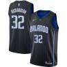 20-21_City Jeremy Richardson Magic #32 Twill Basketball Jersey FREE SHIPPING