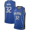 Blue Justin Harper Magic #32 Twill Basketball Jersey FREE SHIPPING