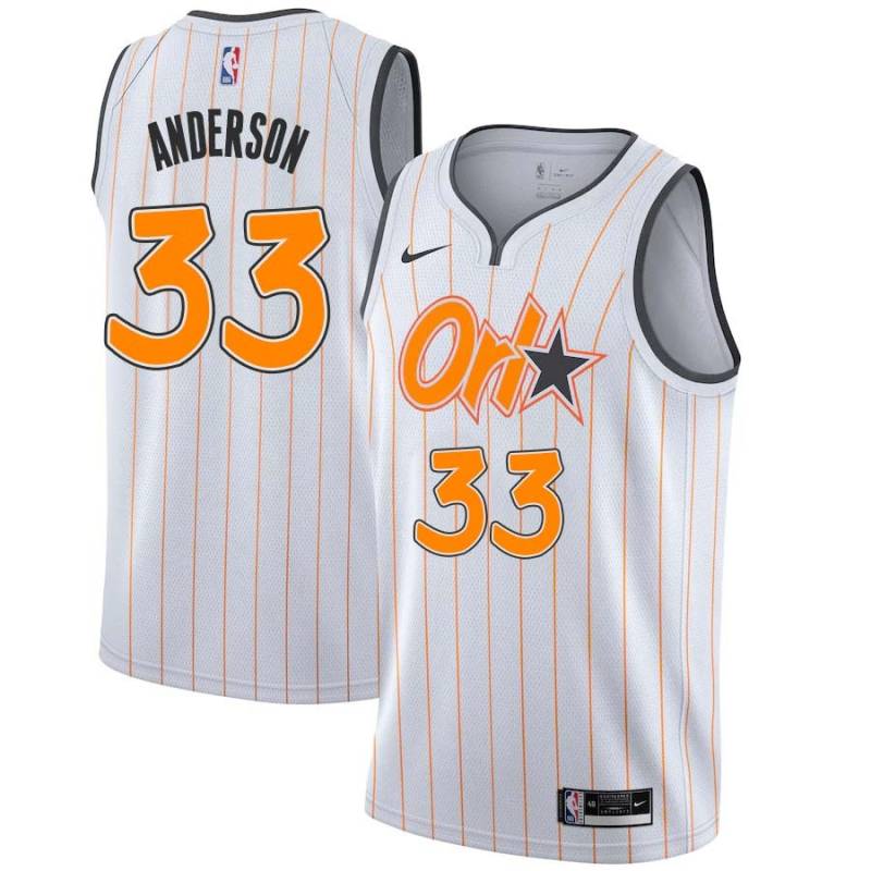 20-21_City Ryan Anderson Magic #33 Twill Basketball Jersey FREE SHIPPING