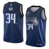 Space_City Greg Kite Magic #34 Twill Basketball Jersey FREE SHIPPING