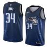 Space_City Brian Evans Magic #34 Twill Basketball Jersey FREE SHIPPING