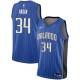 Blue Willie Green Magic #34 Twill Basketball Jersey FREE SHIPPING