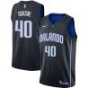 Black Dave Corzine Magic #40 Twill Basketball Jersey FREE SHIPPING