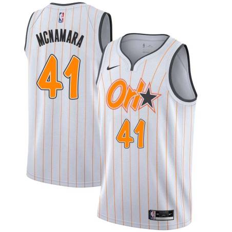 20-21_City Mark McNamara Magic #41 Twill Basketball Jersey FREE SHIPPING