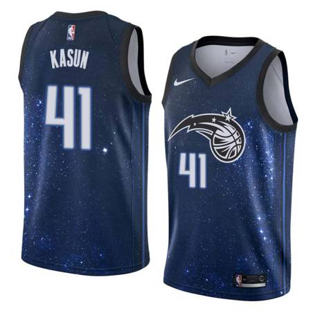 Space_City Mario Kasun Magic #41 Twill Basketball Jersey FREE SHIPPING