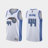 White_Earned Jason Williams Magic #44 Twill Basketball Jersey FREE SHIPPING