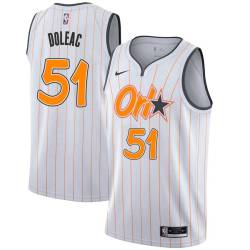 20-21_City Michael Doleac Magic #51 Twill Basketball Jersey FREE SHIPPING