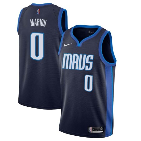 2020-21_Earned Shawn Marion Mavericks #0 Twill Basketball Jersey FREE SHIPPING