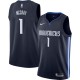 Navy Rodney McCray Mavericks #1 Twill Basketball Jersey FREE SHIPPING