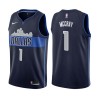 Navy2 Rodney McCray Mavericks #1 Twill Basketball Jersey FREE SHIPPING