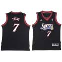 Sam Young Twill Basketball Jersey -76ers #7 Young Twill Jerseys, FREE SHIPPING