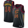 Black Mark Hendrickson Twill Basketball Jersey -Cavaliers #14 Hendrickson Twill Jerseys, FREE SHIPPING