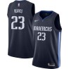Navy Josh Reaves Mavericks #23 Twill Basketball Jersey FREE SHIPPING