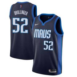2020-21_Earned Ralph Drollinger Mavericks #52 Twill Basketball Jersey FREE SHIPPING