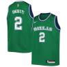 Green_Throwback 2021 Draft Eugene Omoruyi Mavericks #2 Twill Basketball Jersey FREE SHIPPING