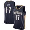 Navy Bryce Drew Pelicans #17 Twill Basketball Jersey FREE SHIPPING