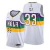 2019-20City Melvin Ely Pelicans #33 Twill Basketball Jersey FREE SHIPPING