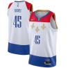 2020-21City Sean Rooks Pelicans #45 Twill Basketball Jersey FREE SHIPPING