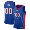 2020-21City Tony Delk Pistons #00 Twill Basketball Jersey FREE SHIPPING