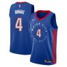 2020-21City Joe Dumars Pistons #4 Twill Basketball Jersey FREE SHIPPING