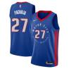 2020-21City Zaza Pachulia Pistons #27 Twill Basketball Jersey FREE SHIPPING