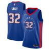 2020-21City Negele Knight Pistons #32 Twill Basketball Jersey FREE SHIPPING