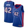 2020-21City Ron Crevier Pistons #42 Twill Basketball Jersey FREE SHIPPING