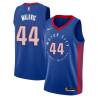 2020-21City Steve Malovic Pistons #44 Twill Basketball Jersey FREE SHIPPING