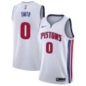 2021 Draft Chris Smith Pistons #0 Twill Basketball Jersey FREE SHIPPING