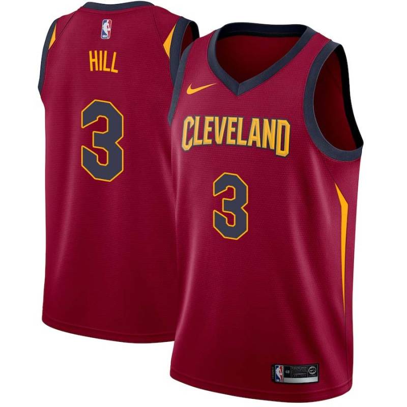 Red George Hill Cavaliers #3 Twill Basketball Jersey FREE SHIPPING