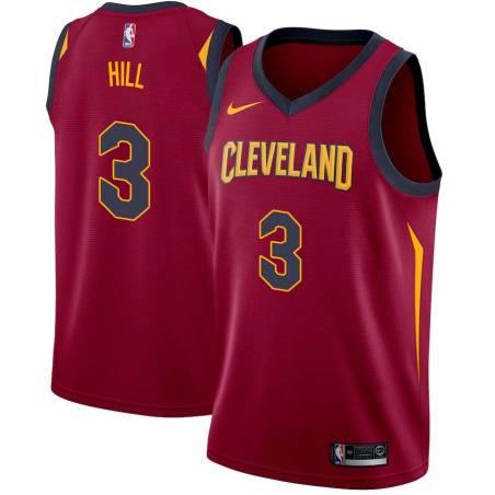 Red George Hill Cavaliers #3 Twill Basketball Jersey FREE SHIPPING