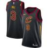 Black George Hill Cavaliers #3 Twill Basketball Jersey FREE SHIPPING