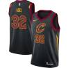 Black Deng Adel Cavaliers #32 Twill Basketball Jersey FREE SHIPPING