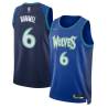 2021/22 City Edition Robbie Hummel Twill Basketball Jersey -Timberwolves #6 Hummel Twill Jerseys, FREE SHIPPING