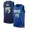 2021/22 City Edition Maurice Ager Twill Basketball Jersey -Timberwolves #15 Ager Twill Jerseys, FREE SHIPPING