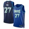 2021/22 City Edition Jordan Hill Twill Basketball Jersey -Timberwolves #27 Hill Twill Jerseys, FREE SHIPPING