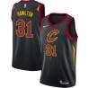 Black Zendon Hamilton Twill Basketball Jersey -Cavaliers #31 Hamilton Twill Jerseys, FREE SHIPPING