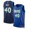 2021/22 City Edition Eric Riley Twill Basketball Jersey -Timberwolves #40 Riley Twill Jerseys, FREE SHIPPING